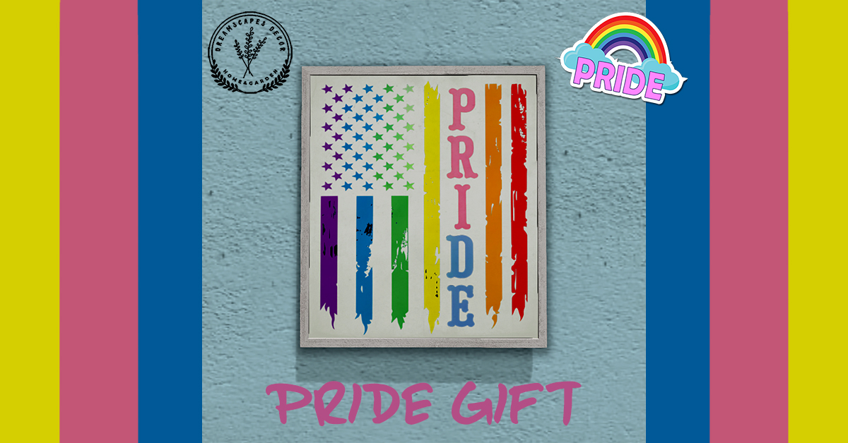 Dreamscapes Decor Gift – Pride Frame
