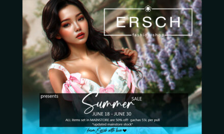 Ersch Summer Sale – 50% Off Storewide!