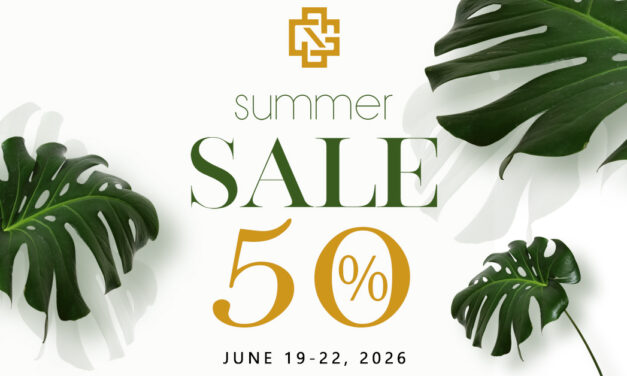 Giz Seorn Welcome Summer Sale – 50% Off Everything!