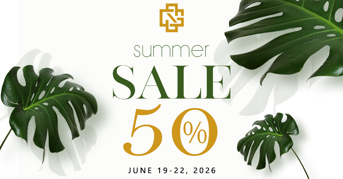 Giz Seorn Welcome Summer Sale – 50% Off Everything!