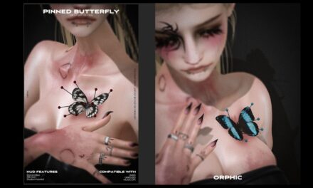 New Group Gift Pinned Butterfly at Orphic