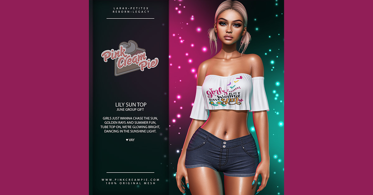 Pink Cream Pie June Group Gift – Lily Sun Top