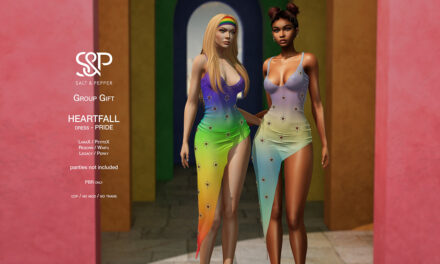Salt & Pepper Group Gift Heartfall Dress