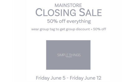 Simple Things Mainstore Closing Sale – 50% Off