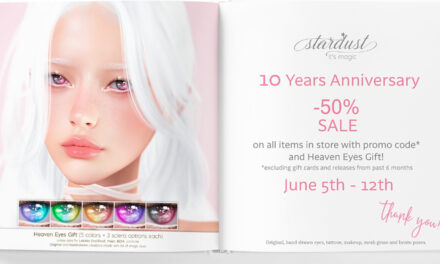 Stardust 10th Anniversary – 50% Off Sale and Group Gift