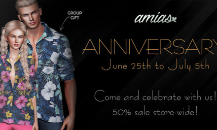 Amias Anniversary Sale 50% Off Storewide!