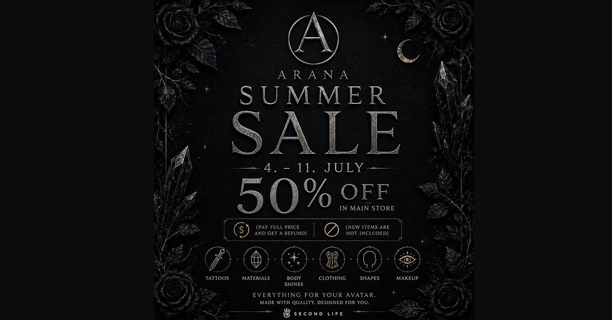 Arana Summer Sale – 50% Off at Mainstore