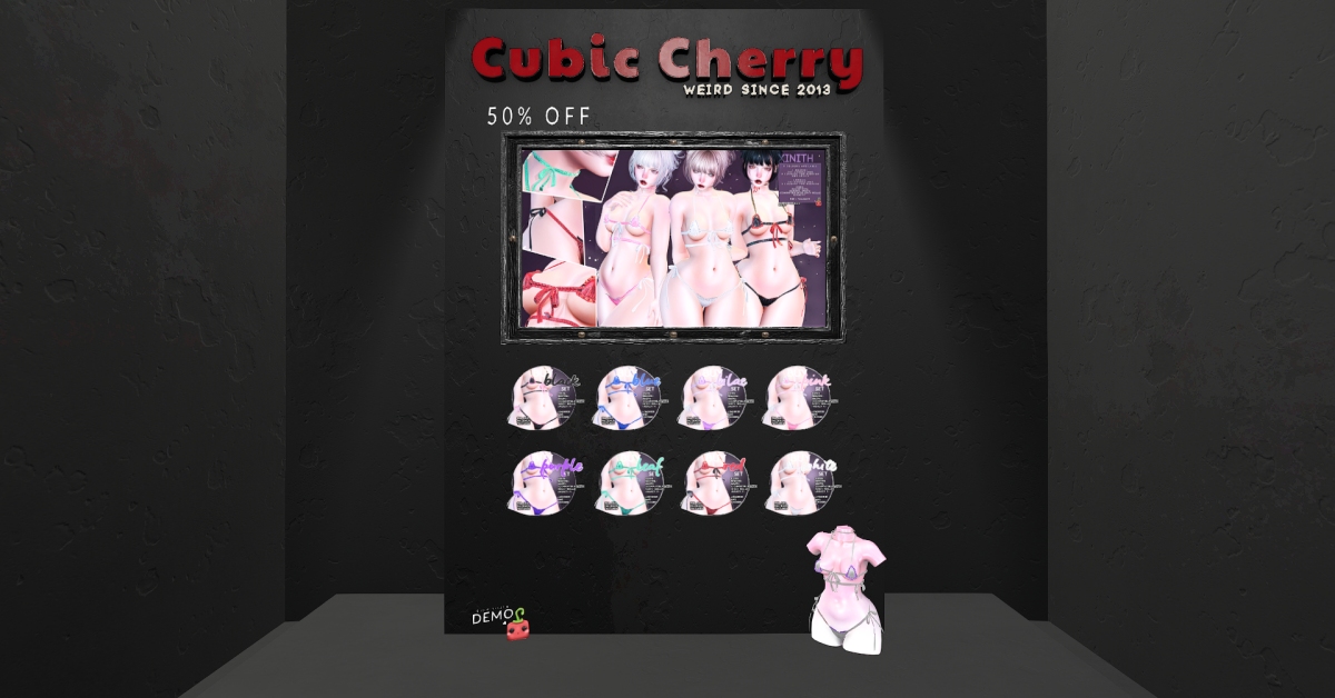50% Off from Cubic Cherry Exclusively at The Outlet