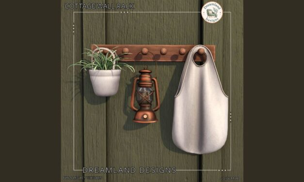Dreamland Designs Group Gift – Cottage Wall Rack