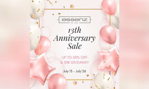 13th Anniversary Sale at Essenz – Up To 50% Off Storewide!