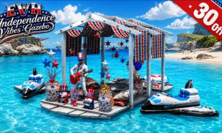 Evhah Sale – Independence Vibes Gazebo 30% Off!