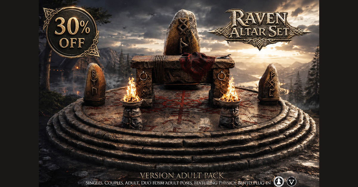 Evhah Raven Altar – Sale 30% Off