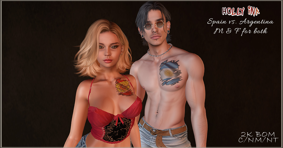 Holly Ink Group Gift – Spain vs. Argentina