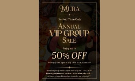 Mura VIP Group Annual Sale 50% Off Storewide!