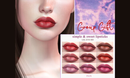 New Group Gift Simple & Sweet Lipsticks at Paix