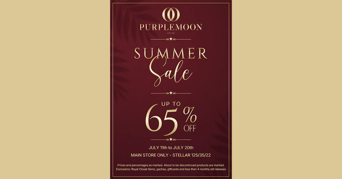 PurpleMoon Summer Sale – Up to 65% Off!