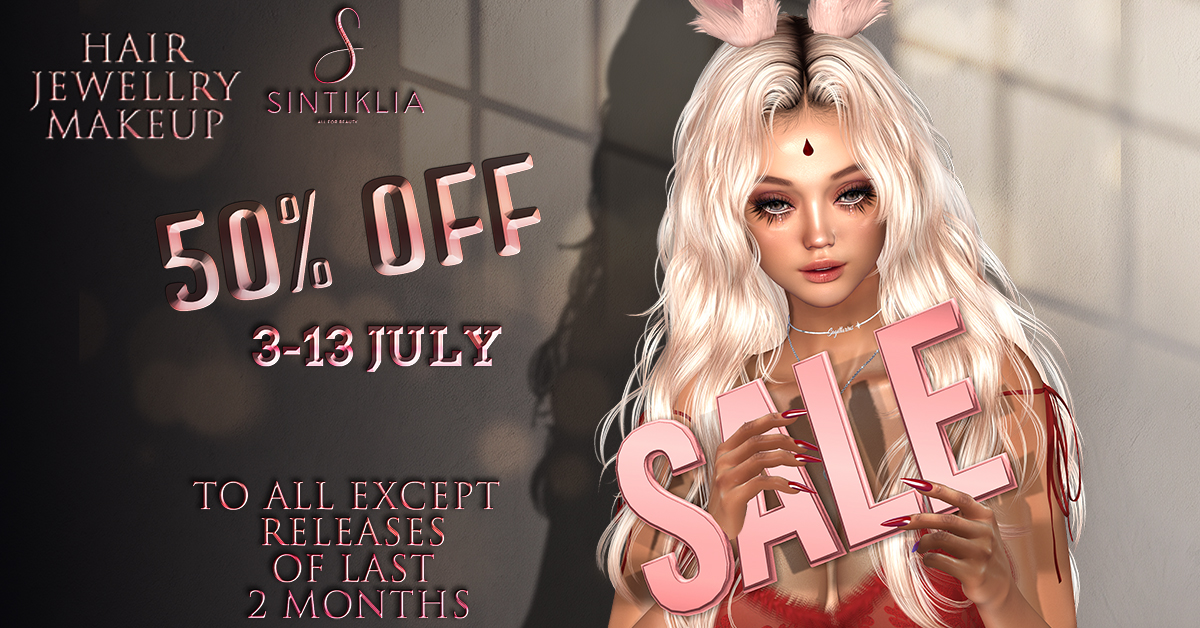 Sintiklia Sale – 50% off Storewide at Mainstore