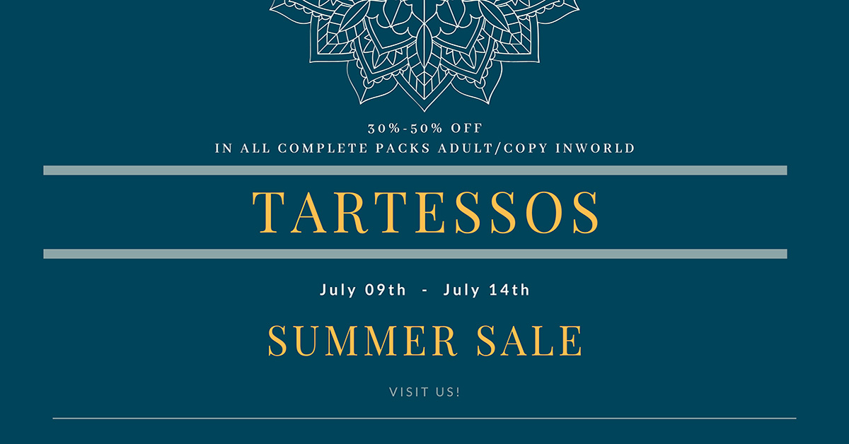 Summer Sale 30-50% Off Selected Fatpacks at Tartessos