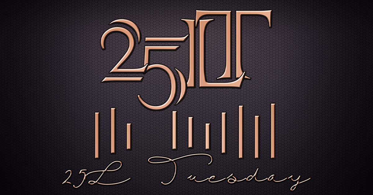 Score Big Shopping At 25L Tuesday!
