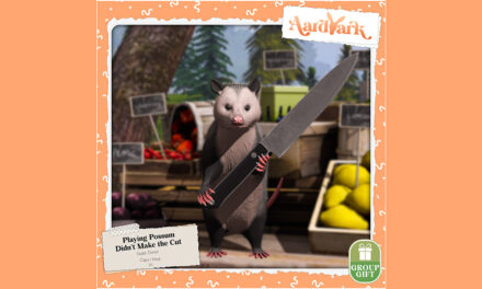 New Group Gift Playing Possum – Didn’t Make the Cut! at Aardvark