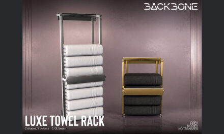 New BackBone Group Gift Luxe Towel Rack