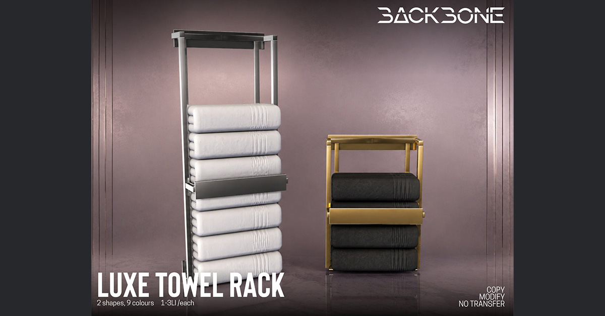 New BackBone Group Gift Luxe Towel Rack
