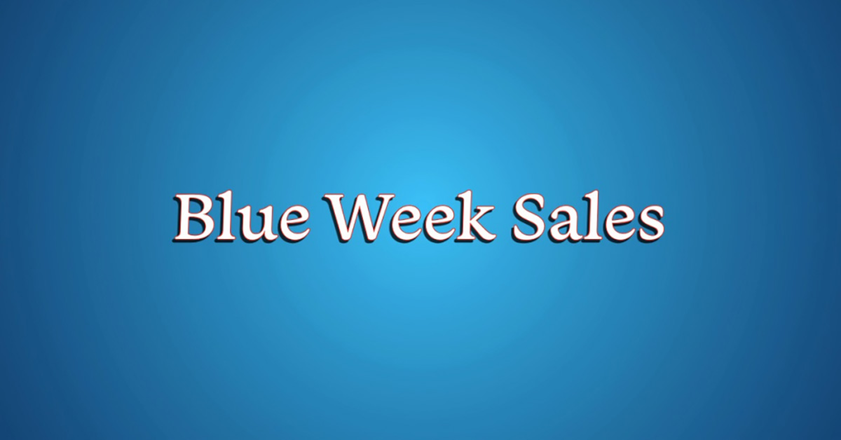 Dive into a wave of discounts At Blue Week Sales!