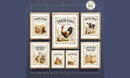 August Group Gift Farmhouse Kitchen Frames at Dreamland Designs