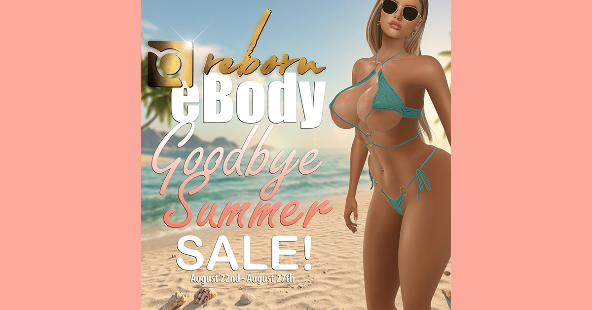 Ebody Reborn – 30% Off Storewide Goodbye Summer Sale!