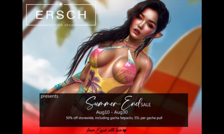 Ersch Summer Sale 50% Off!