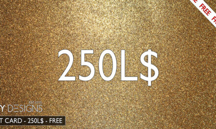 Limited Group Gift 250L Store Credit at FNY Designs