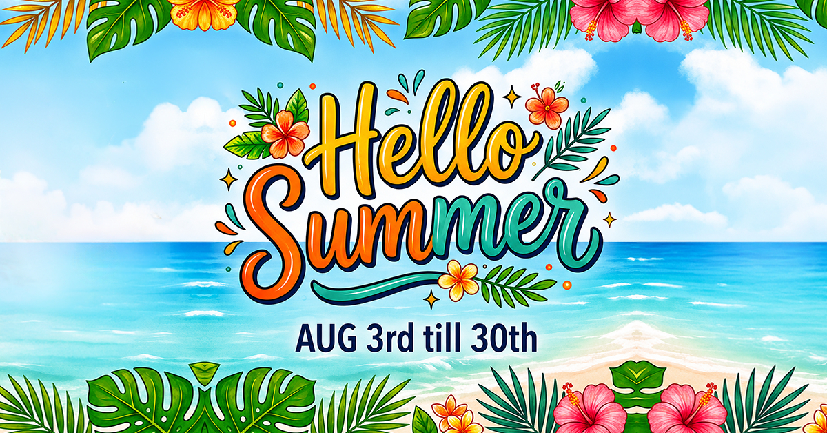 Hello Summer – Follow the Fun. Discover the Finds!