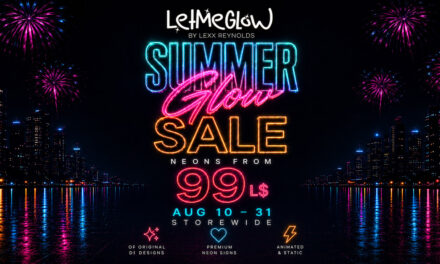 LetMeGlow Summer Glow Sale – Neon Signs from 99L
