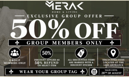 Merak Group Members 50% Off Sale on Selected Items