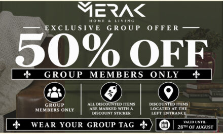 Merak Group Members 50% Off Sale on Selected Items