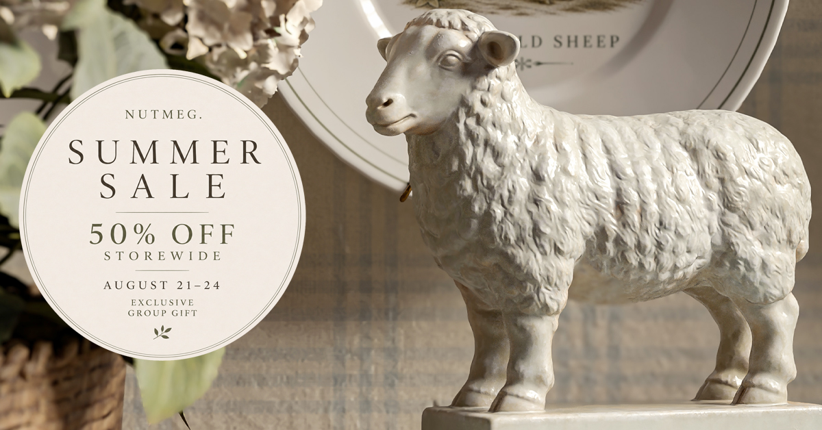 Nutmeg Summer Sale – 50% Off Storewide!