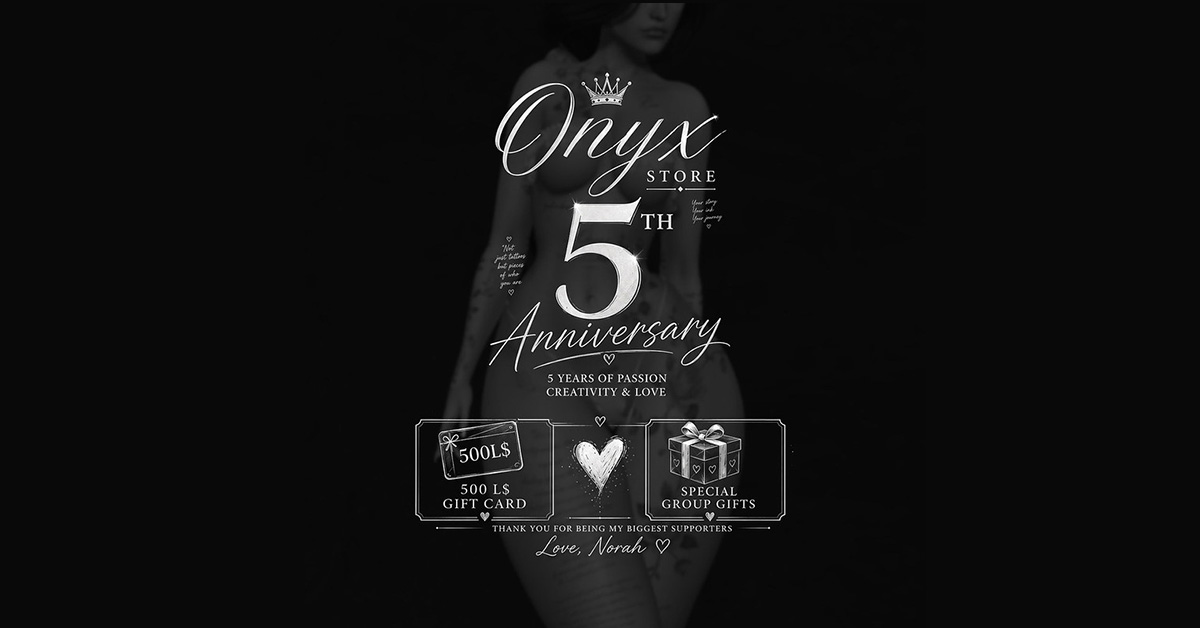 Onyx Store 5th Anniversary – Group Gifts!