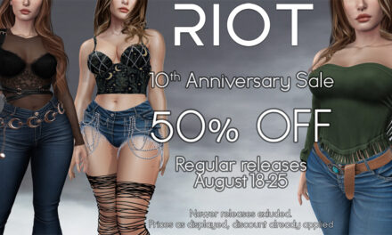 Riot 10th Anniversary Sale – 50% Off Storewide