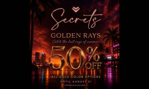 Catch Golden Rays with Secrets Sale – 50% Off all Gold Items