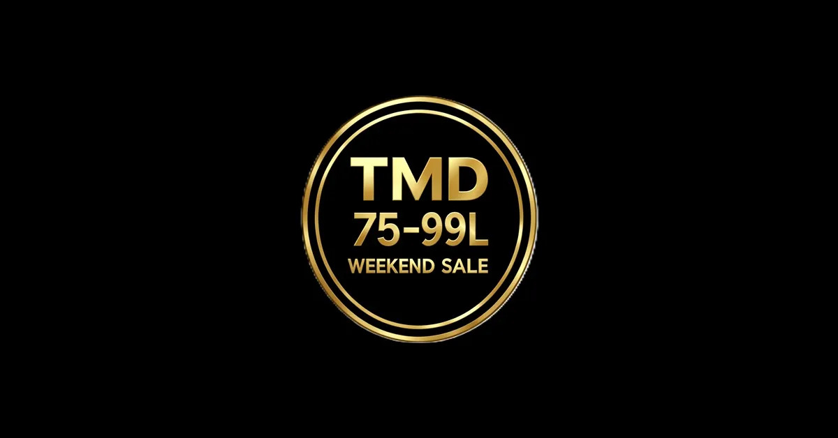 TMD – Weekend Sale: Look Sharp, Feel Unstoppable