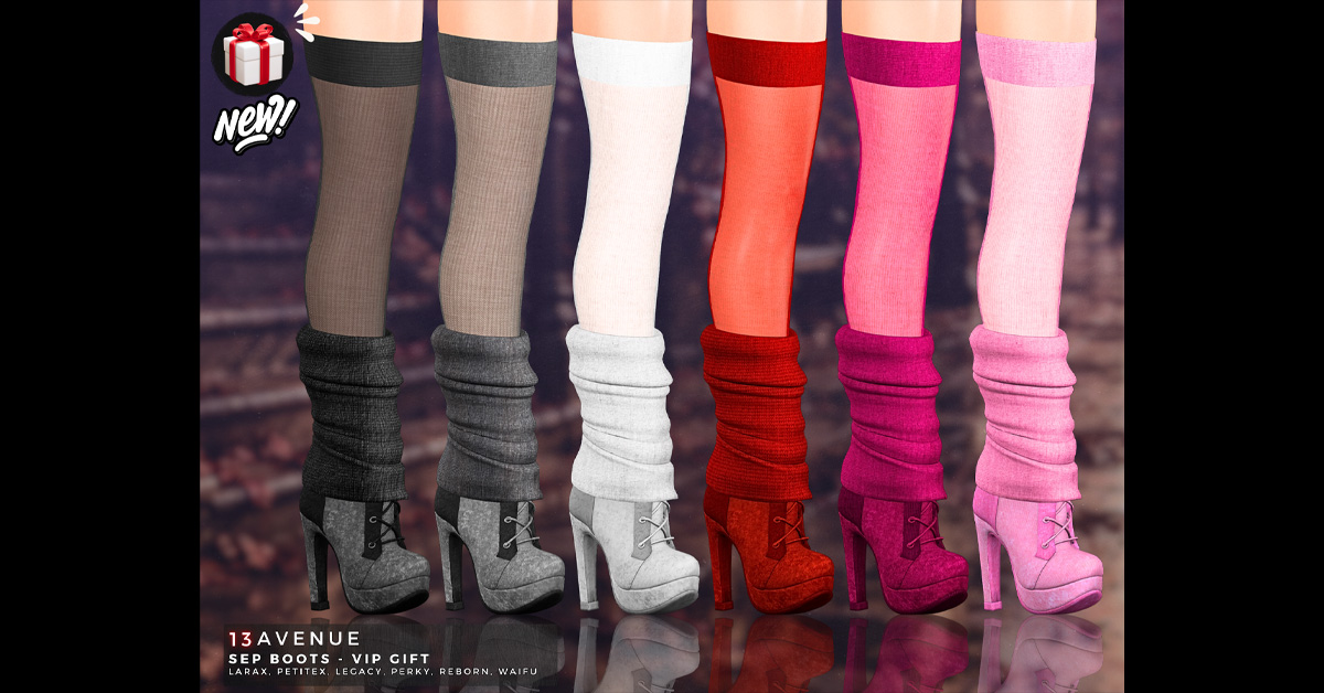 Group Gift Sep Boots at 13 Avenue