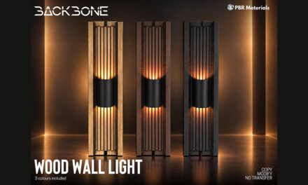BackBone Group Gift Wood Wall Light