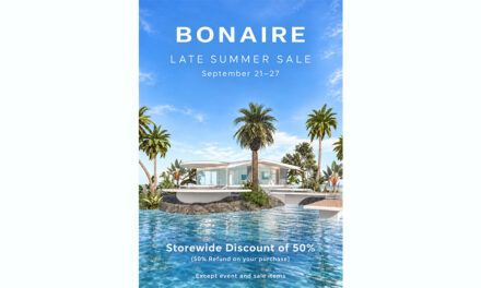 Bonaire Architects Late Summer Sale 50% Off Storewide