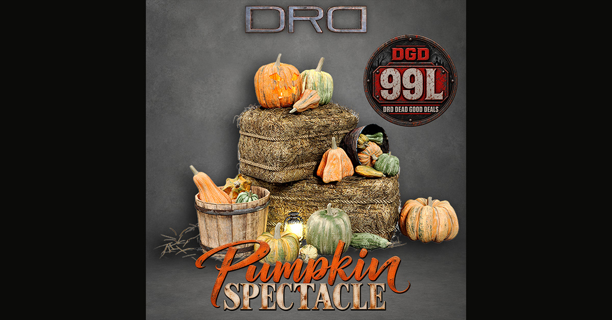 DRD Weekly Dead Good Deal – Pumpkin Spectacle 99L