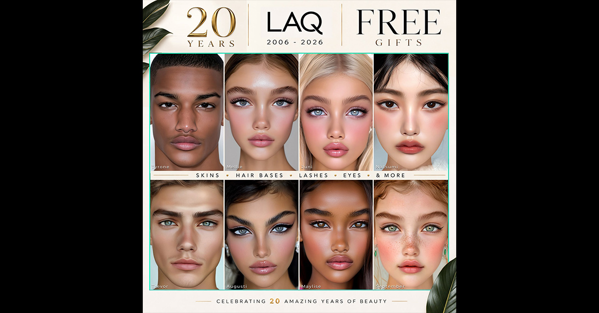 LAQ 20th Anniversary Has Gifts for You!