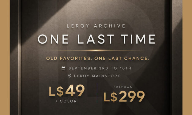 Leroy Archive Sale – Low Prices on Retiring Items