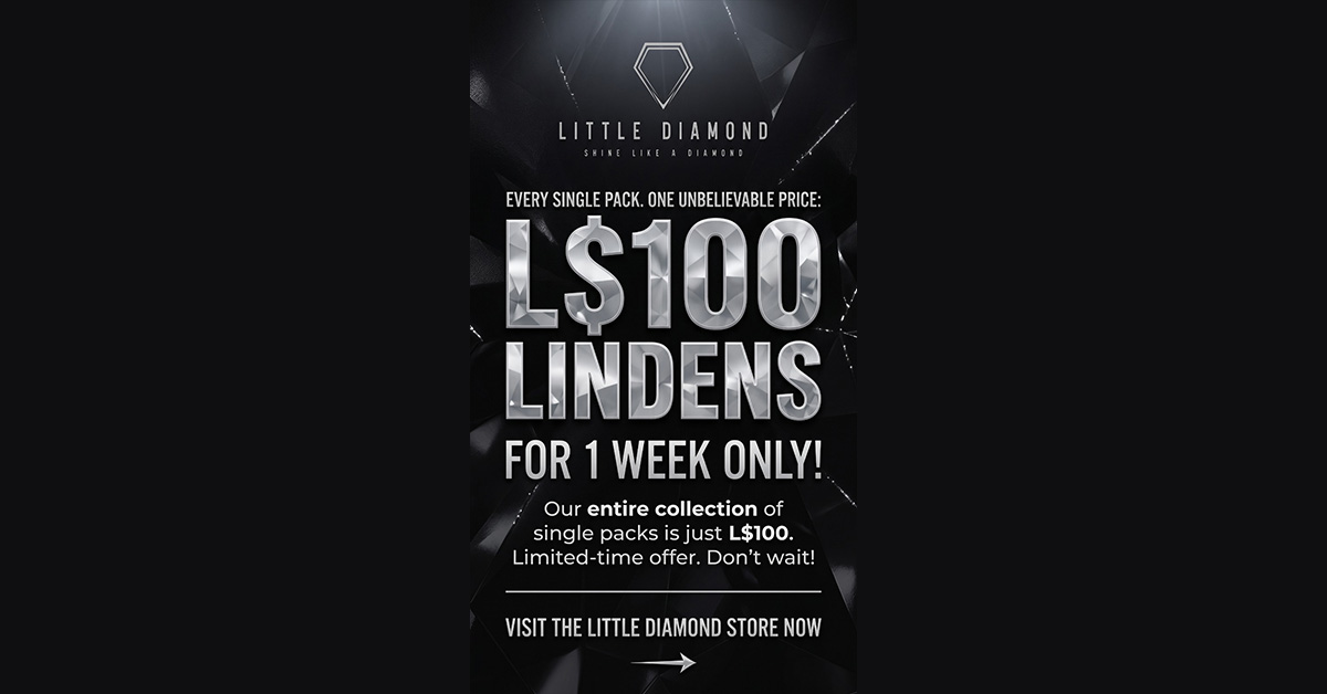 Little Diamond Sale – All Singles Just 100L Storewide!