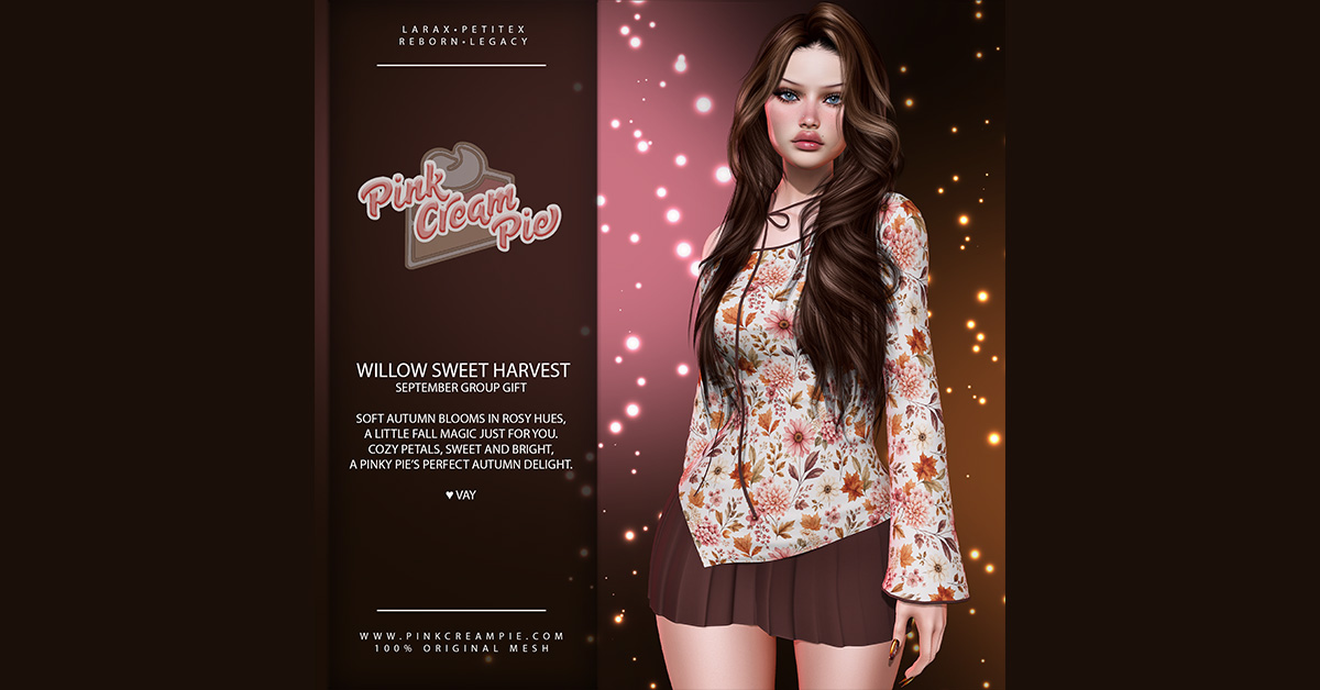 Pink Cream Pie September Group Gift – Willow Sweet Harvest