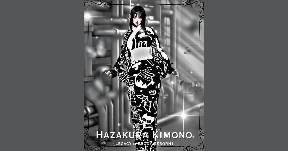 Quadratus Demise Group Gift Hazakura Kimono