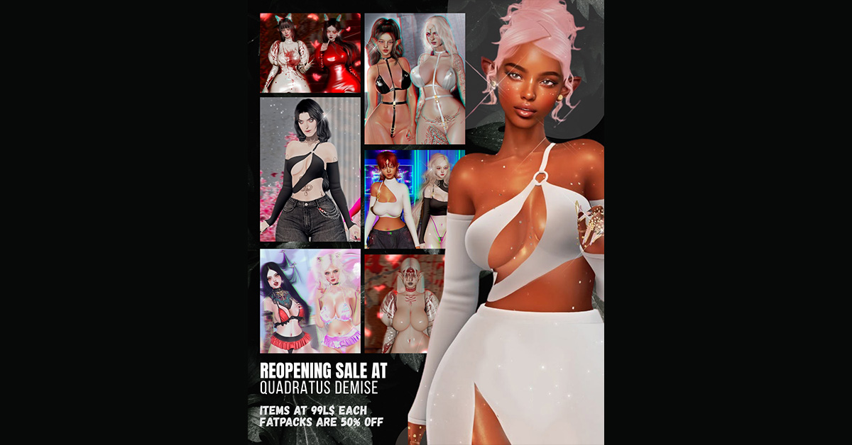Reopening Sale at Quadratus Demise – Singles 99L/Fatpacks 50% Off